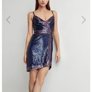 BCBG Maxazria Holiday Sequence Dress